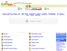 Tablet Screenshot of kinderstart.com